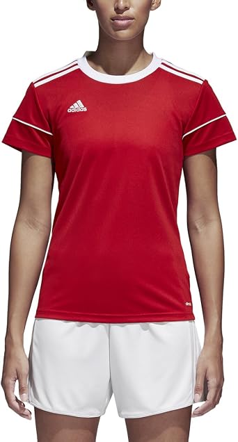 adidas Squadra 17 Jersey Womens Soccer XS Power Red-White