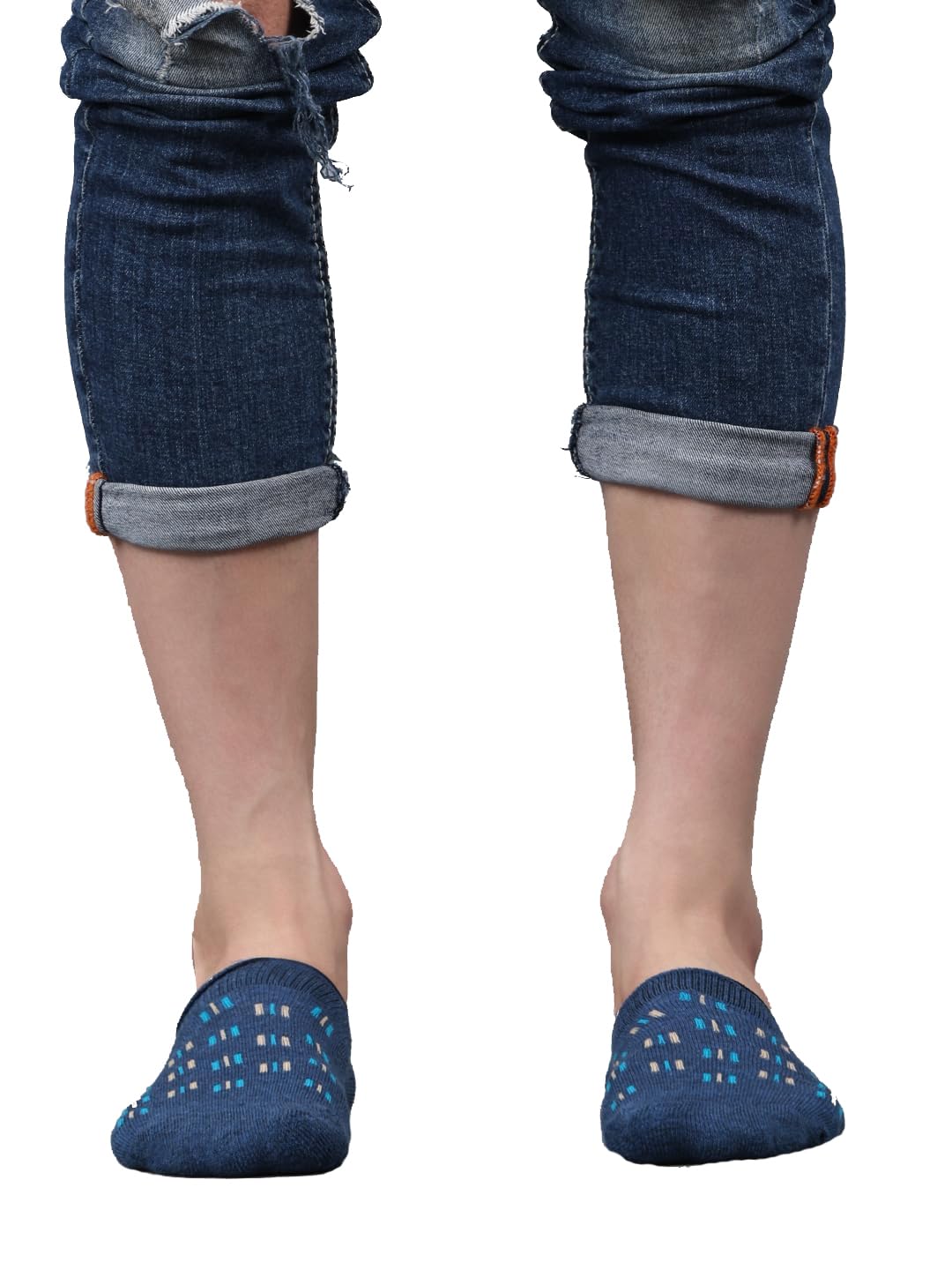 force nxt BY Dollar Men Ankle Socks Low Cut Thin Sock Lightweight Assorted Color Soft Sock (Free Size Pack of 2)-picture-47