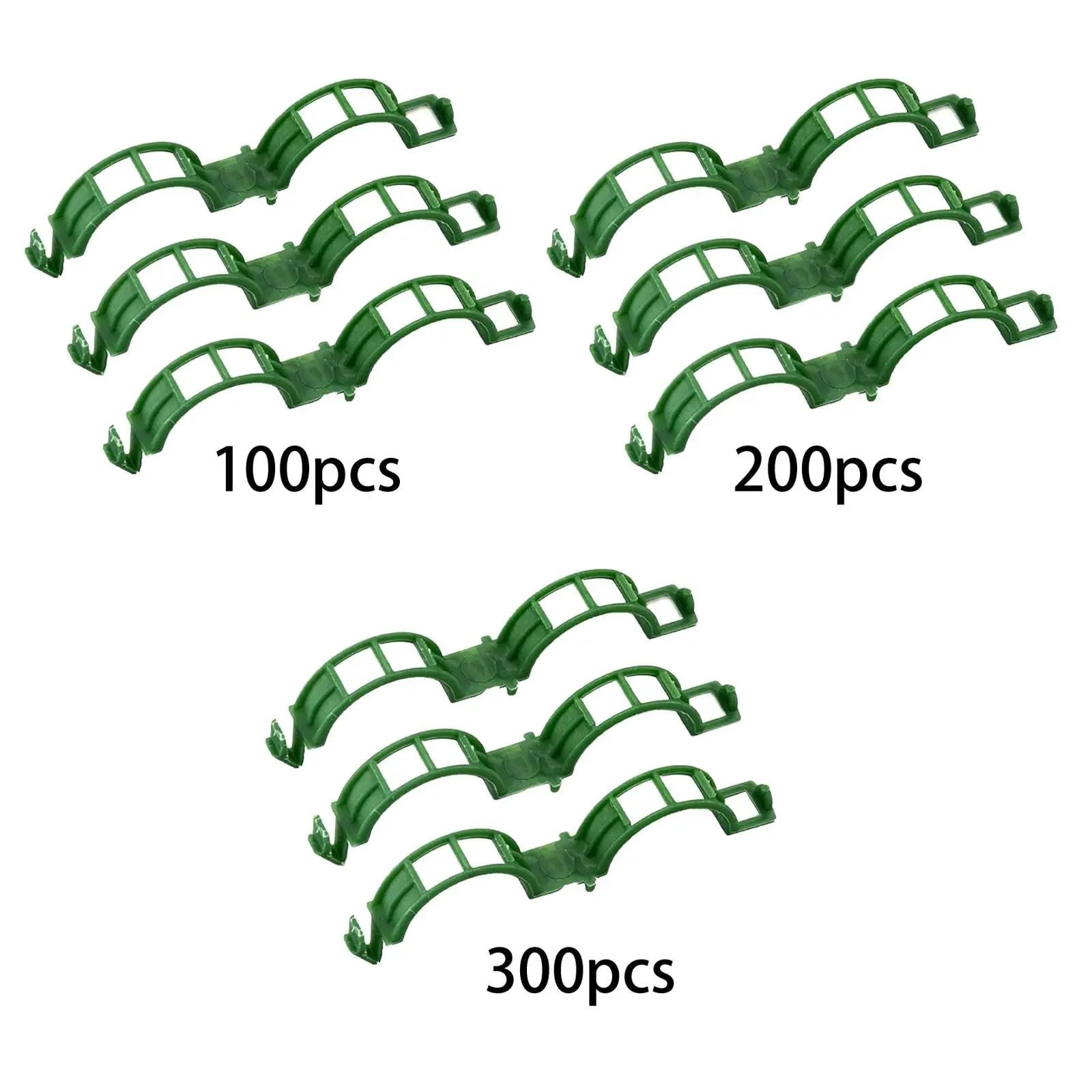 Attaches pour Plantes de Jardin, Clips de Support for Plantes, 100/200/300 pièces, en Plastique réutilisable for tomates et Plantes grimpantes(200pcs)