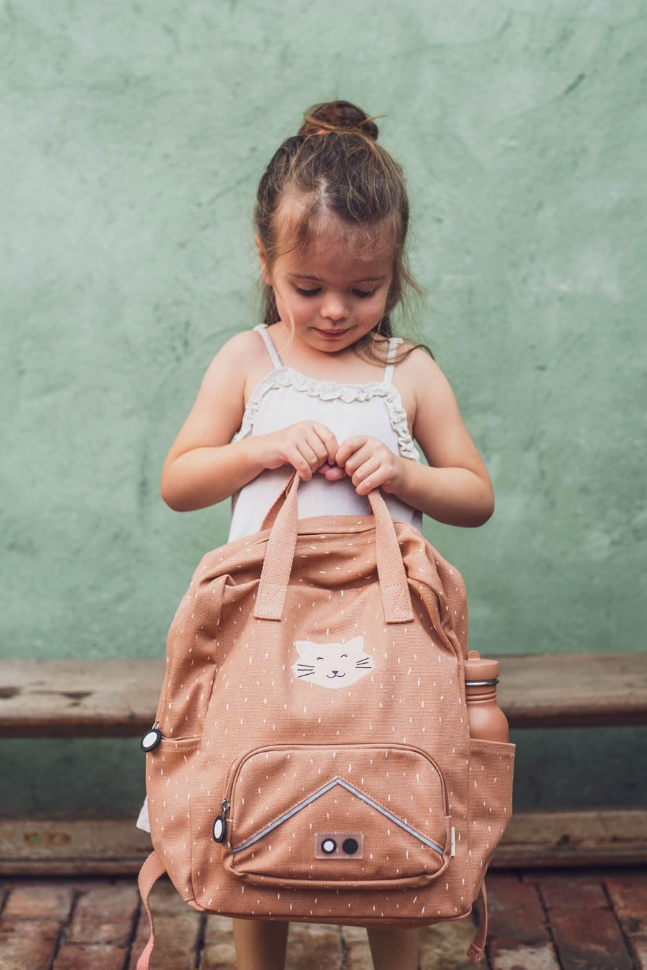 Trixie Kindergartenrucksack, Vorschulrucksack mit Brustgurt, Tasche groß