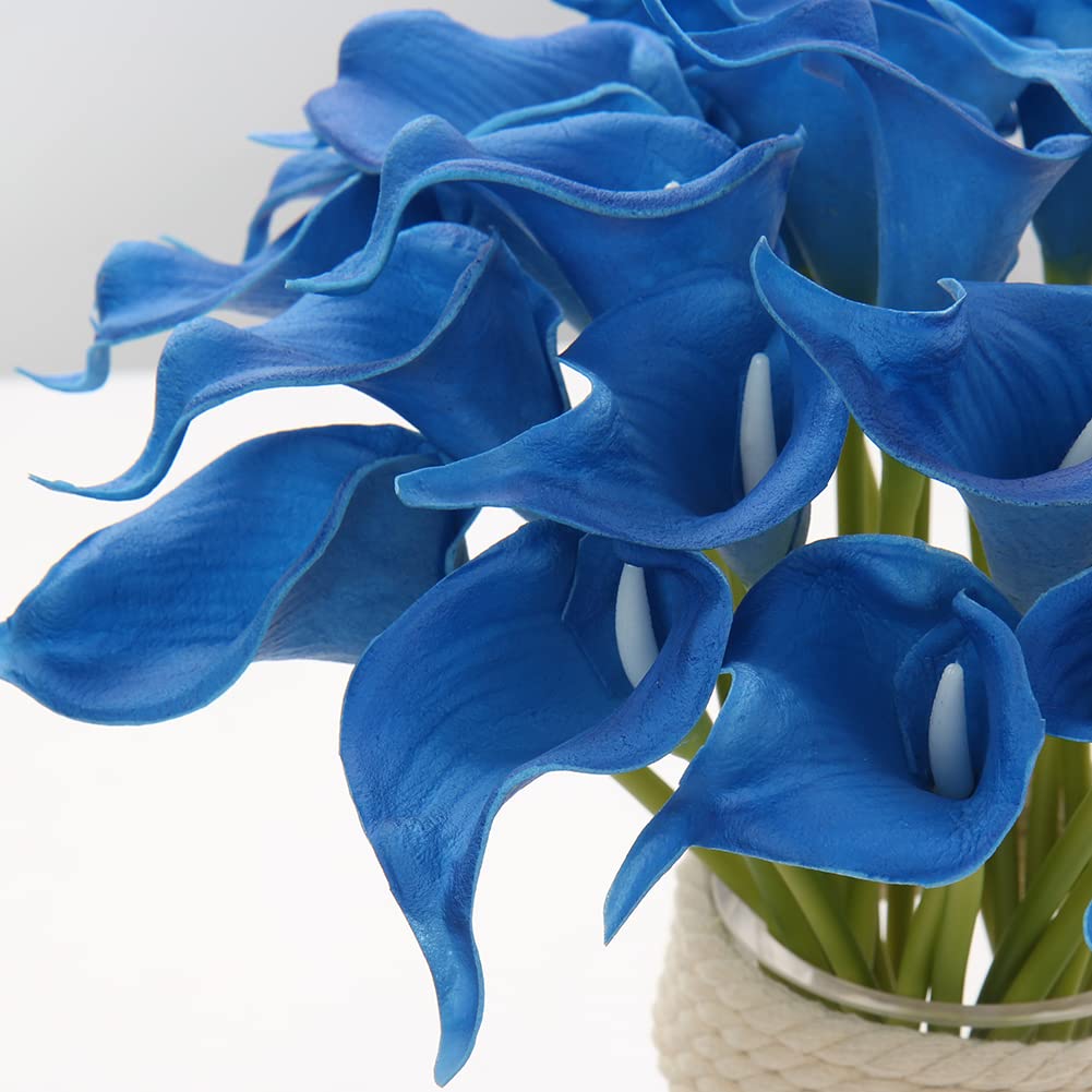 Claveles Artificiales Flores Artificiales De Lirio Cala - 10 Piezas, 5  Colores, Resistente UV Plantas Artificiales, image size:1001x1001