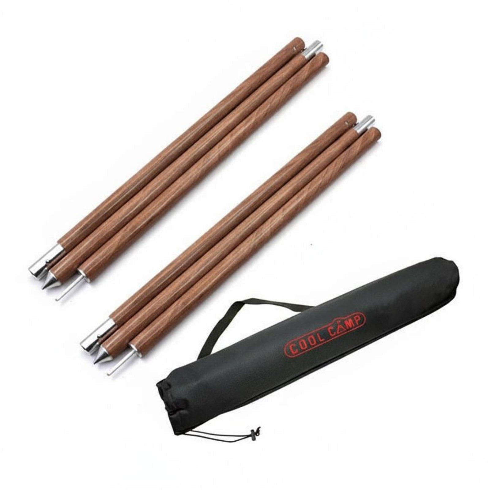 Awning Support Pole Thickened Tarp Pole Easy to Carry Camping Gear for Outdoor Shelter, Beach-image-31