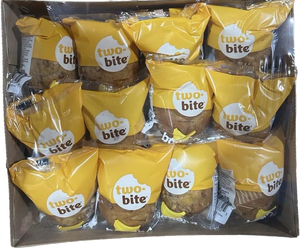 Amazon.com: Two-Bite Banana Nut Muffins, 12 Count, 24 oz : Grocery ...