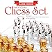 Home Essentials & Beyond Funville Chess Drinking Game with Shot Glasses, Clear