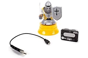 HEXBUG Micro Titans Knight: Remote-Controlled Robot Battle (Yellow)