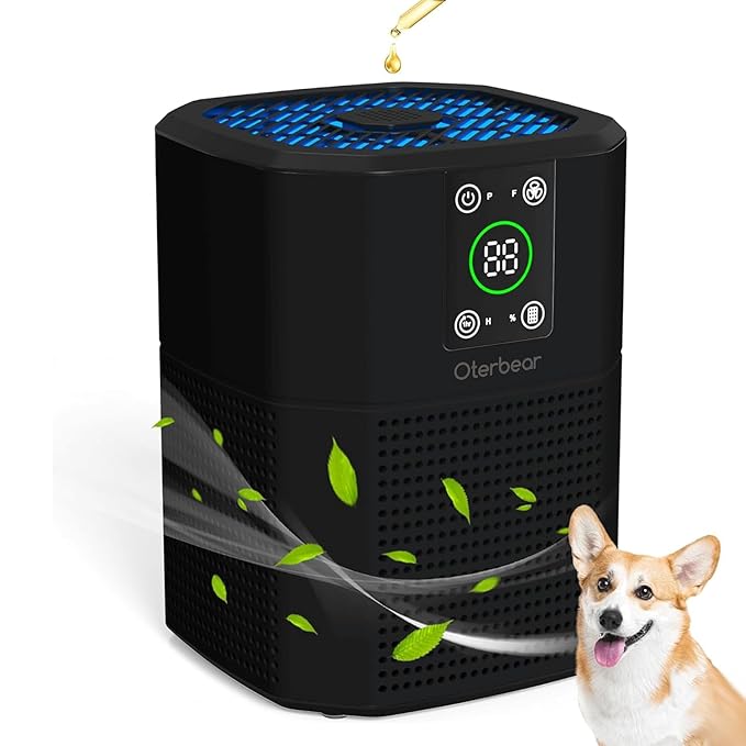 Air Purifiers for Bedroom, Oterbear H13 HEPA Air Filter