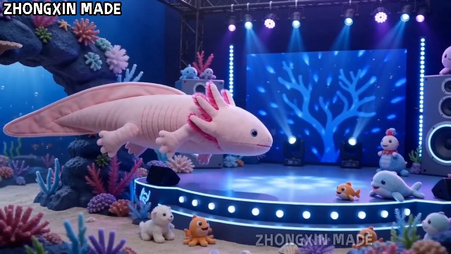 Amazon.com: ZHONGXIN MADE Axolotl Plush Toy - 21 Inch Soft Creepy