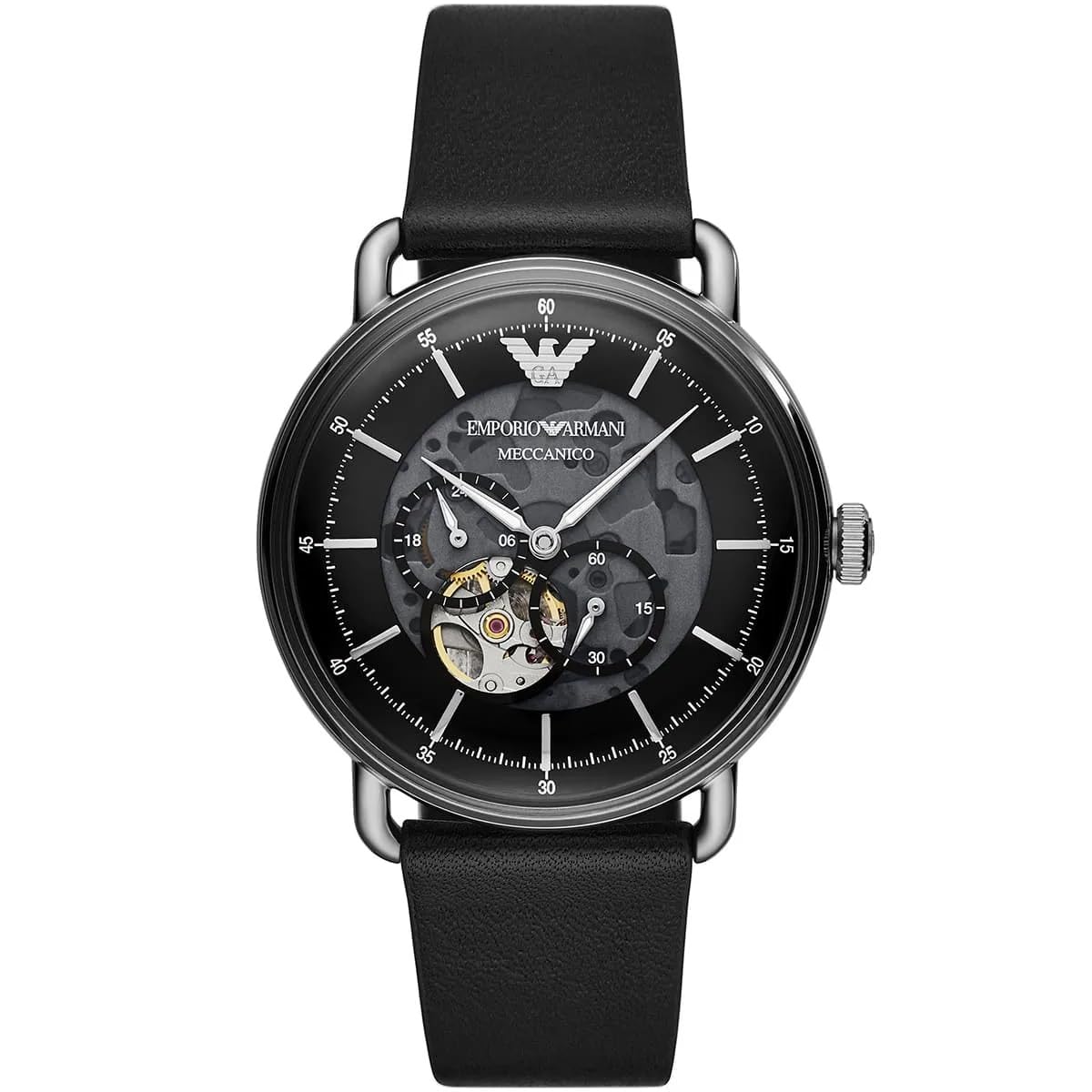 Emporio_ArmaniAnalog Black Dial Automatic Mens Watch AR60026 (B0D675WMLJ) Amazon Price History, Amazon Price Tracker