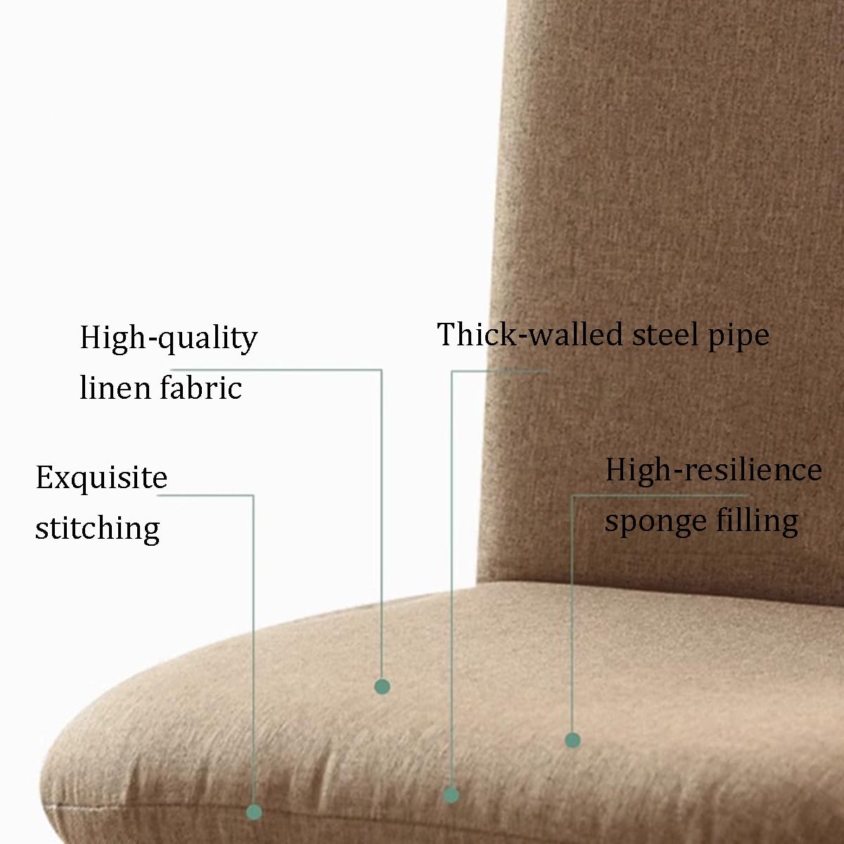 Sedia da pavimento pieghevole regolabile con supporto per la schiena, 5 posizioni, ergonomica, per leggere, meditazione e relax a casa, comoda seduta marrone