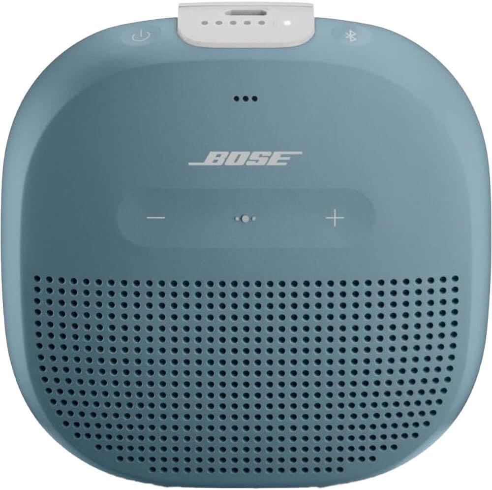 SoundLink Micro: Small Portable Bluetooth Speaker (Waterproof), Midnight Blue