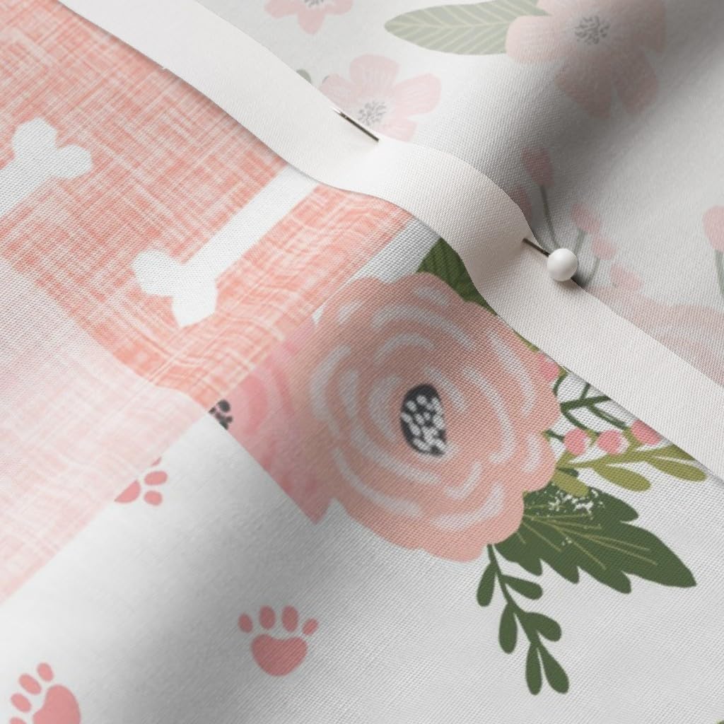 Spoonflower Fabric - English Bulldog Pet Quilt Dogs Breeds Collection Cheater Bulldogs Printed on Cotton Poplin Fabric by The Yard - Sewing Shirting Quilting Dresses Apparel Crafts