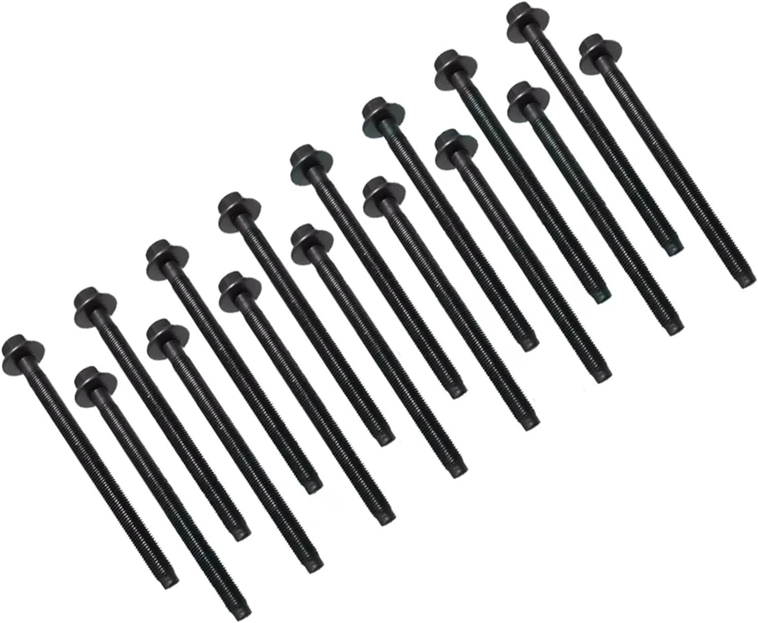 Engine Parts Head Bolt Set 3.0 L Diesel Compatible with Land Rover Discovery Range Rover Jaguar XF 3.0L TDV6 306DT AJV6D APX-BS-1331316
