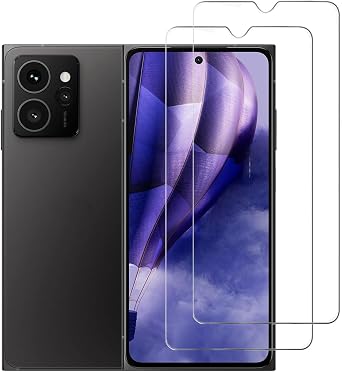 2 Pack for HMD Skyline Screen Protector,Scratch Resistant Bubble Free Anti-Fingerprints HD Clear,Case Friendly, Tempered Glass Film for HMD Skyline