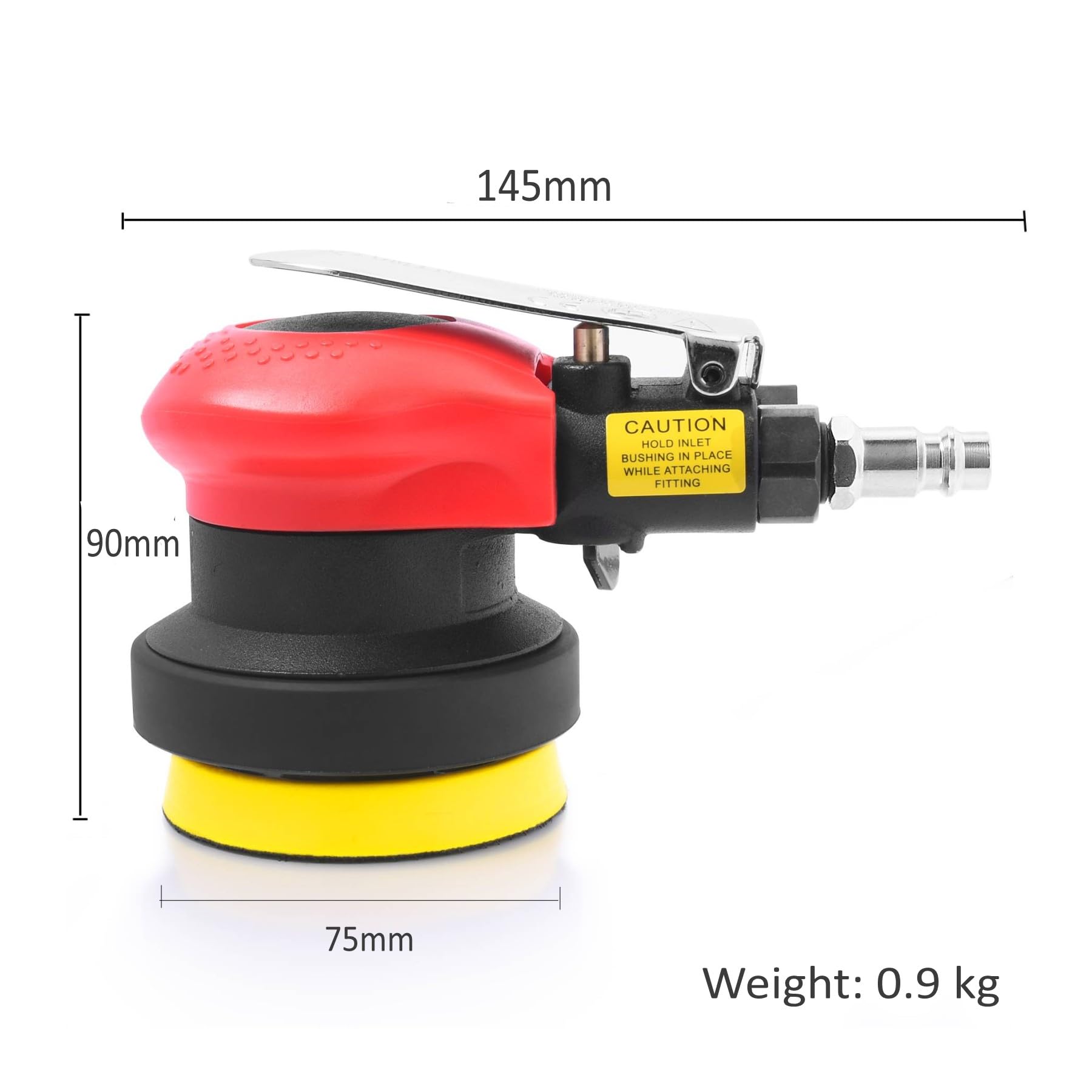 Perslucht mini excentrische schuurmachine PS 55 76mm
