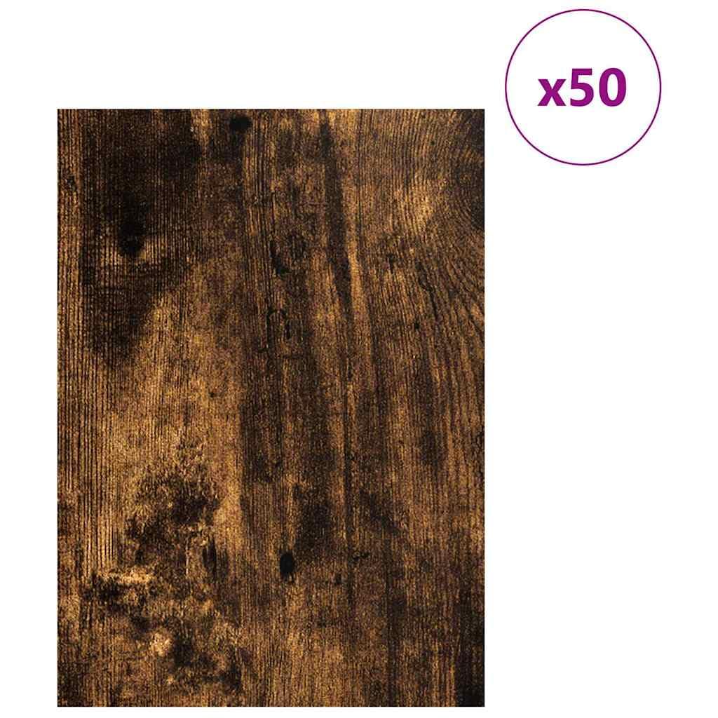 Dekoplatten Holzwerkstoff Geräucherte Eiche 30 x 42 x 0,27 cm 50 Stück Innenbereich Bastelholz DIY Holzrohling zum Bemalen Schnitzen Gravieren für kreative Handwerksprojekte und Dekoration