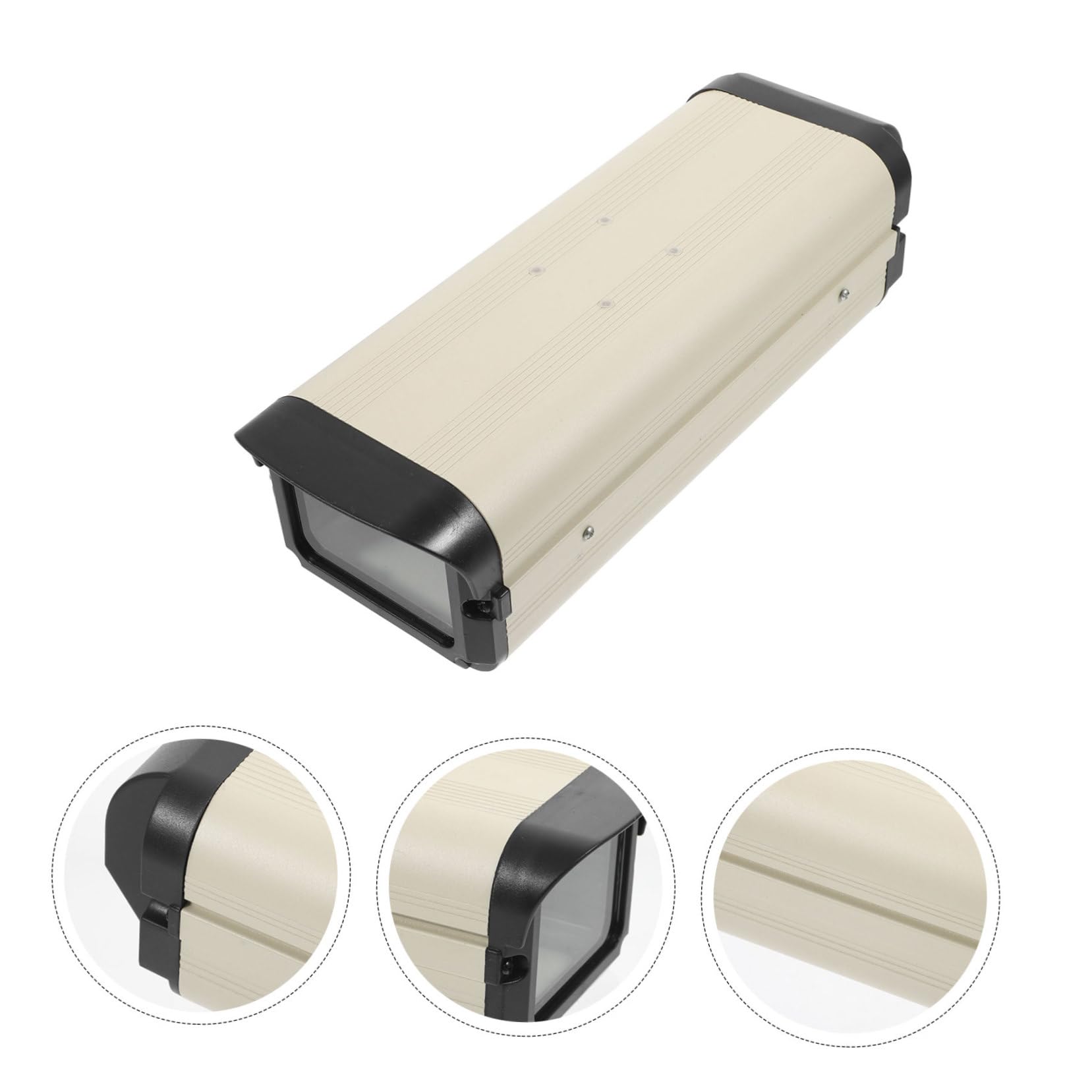 12 Boîtier D'aluminium pour Extérieur en Alliage Pouces Caméra | Protection Météo Solide, Structure Robuste et Ferme, Usage Extérieur pour Caméra, Accessoire de Surveillance