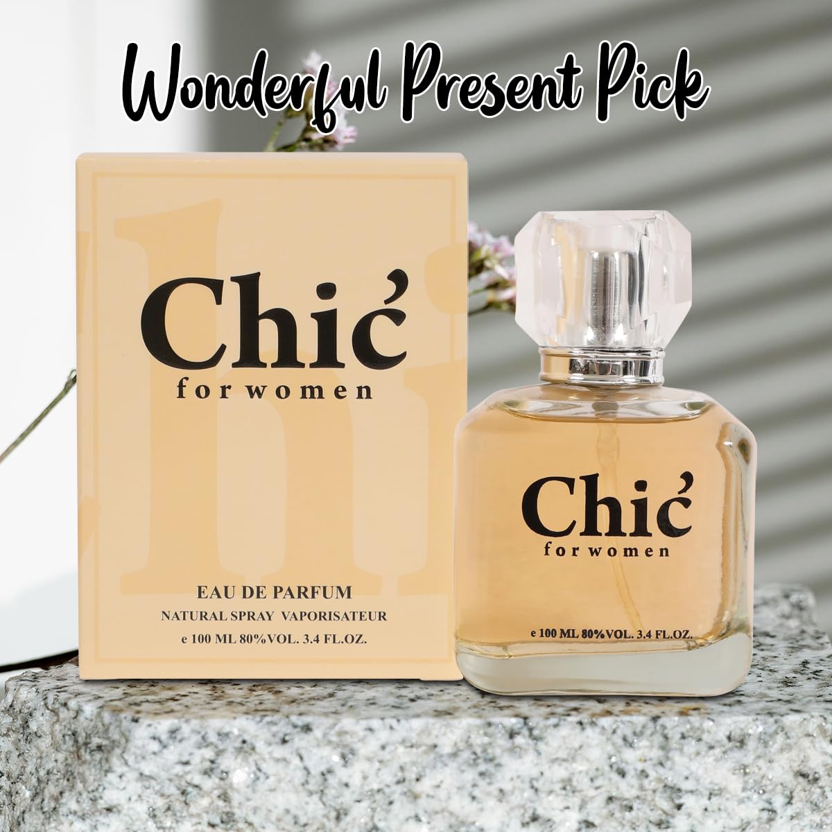 Amazon.com : Chic Women's Perfume Eau de Parfum Floral Woody Fresh