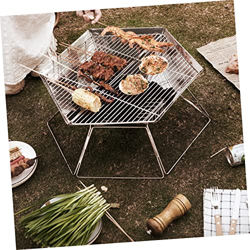 Tapis de cuisson acier inoxydable barbecue accessoires grillades - 8