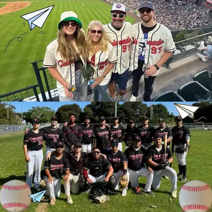 Custom Baseball Jersey Personalized Stitched Team Name Number Logo Printed Uniform Shirts Sports for Men Women Youth - Image 2