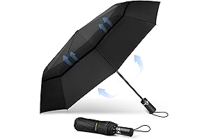 Windproof Rain Pro Umbrella: Large, Portable, and Durable for Maximum Protection