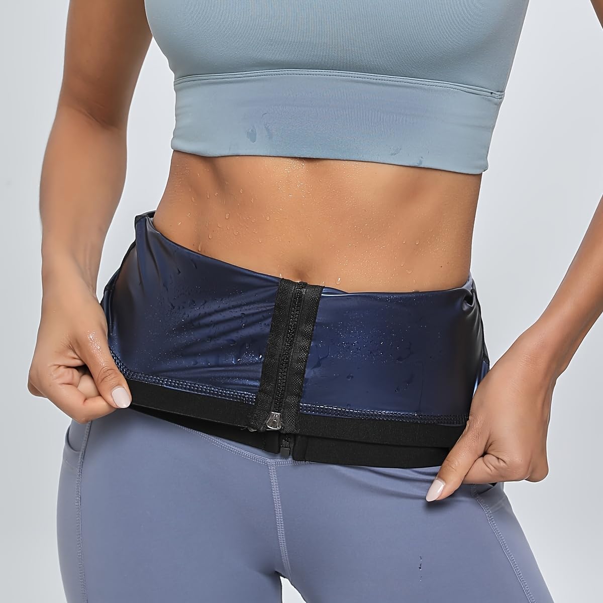 Women's Sportswear with PU Coating for Weight Loss, Burning, Running, Yoga, Fitness, Body Shaping, Gym Accessories