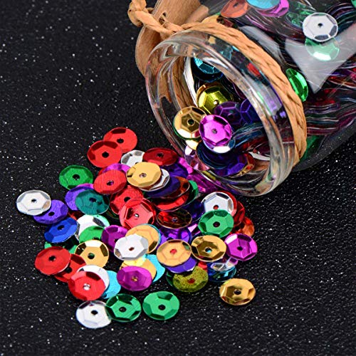 Sequins 1600 Pcs Round Multpile Color DIY Crafts Party Decorations
