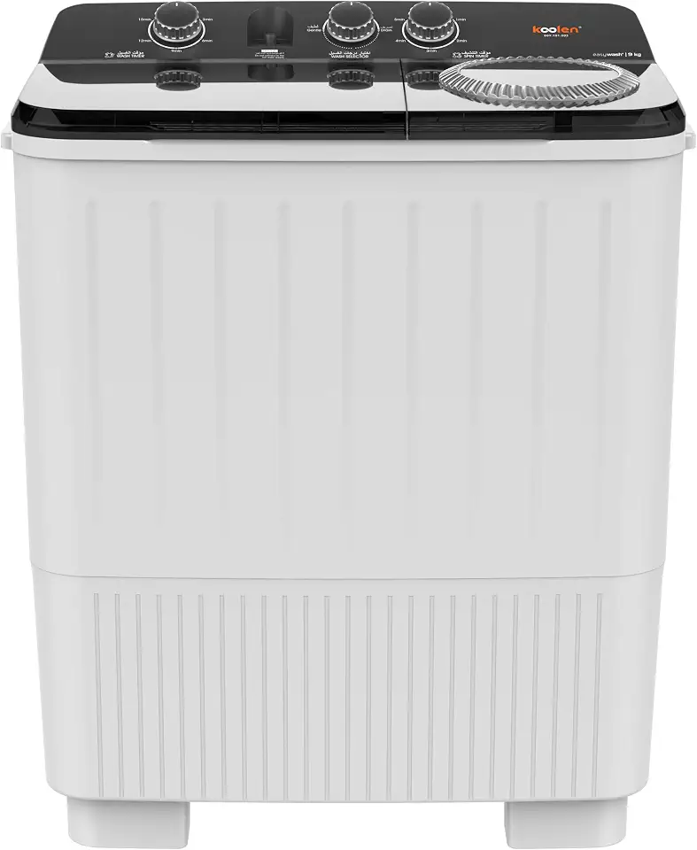 Koolen Twin Tub Washing Machine Semi Automatic 9Kg