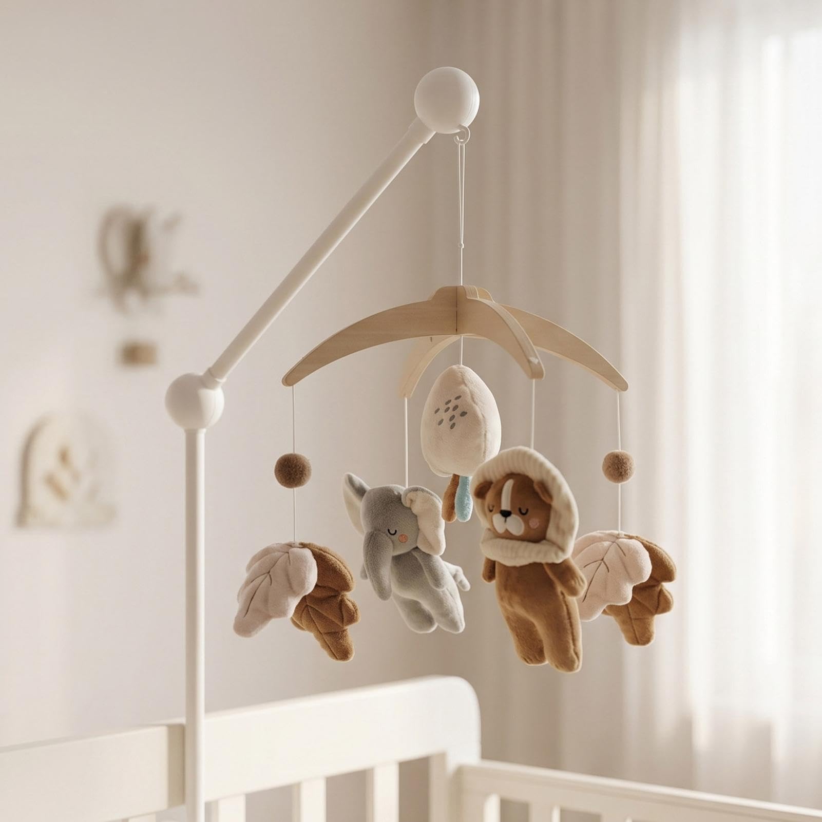 Giostrina Da Culla Decorazioni A Forma Di Animale Per Cameretta | Mobile Rilassante Per Culla Per Bambini Per Maschi Casa Appartamento Camera Da Sala Giochi Nanna Viaggio