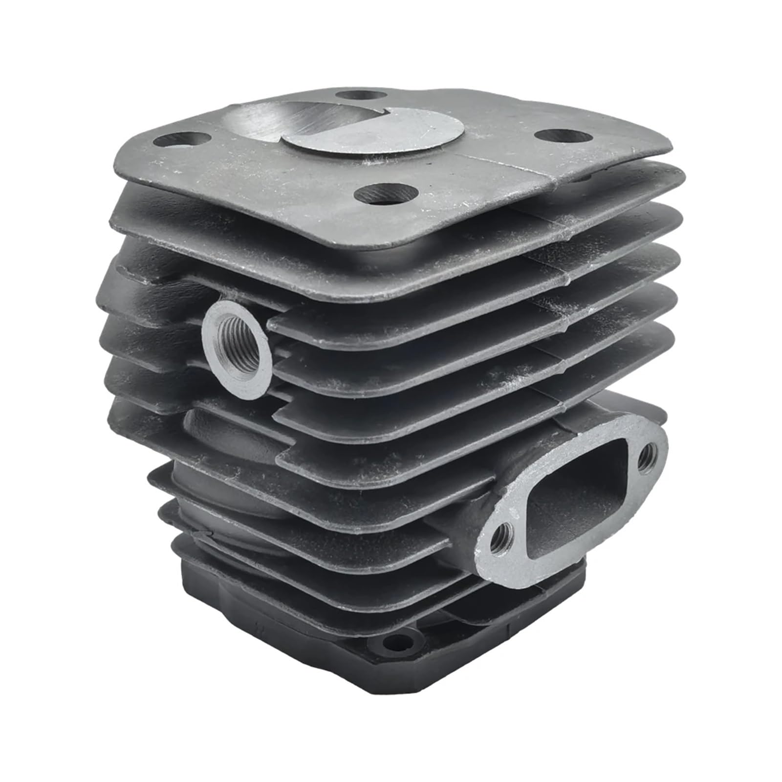 Junta de escape for motosierra Husqvarna 262XP 262 261, repuesto de pistón de cilindro de 48 mm, kit de cojinete de pasador de 12 mm.