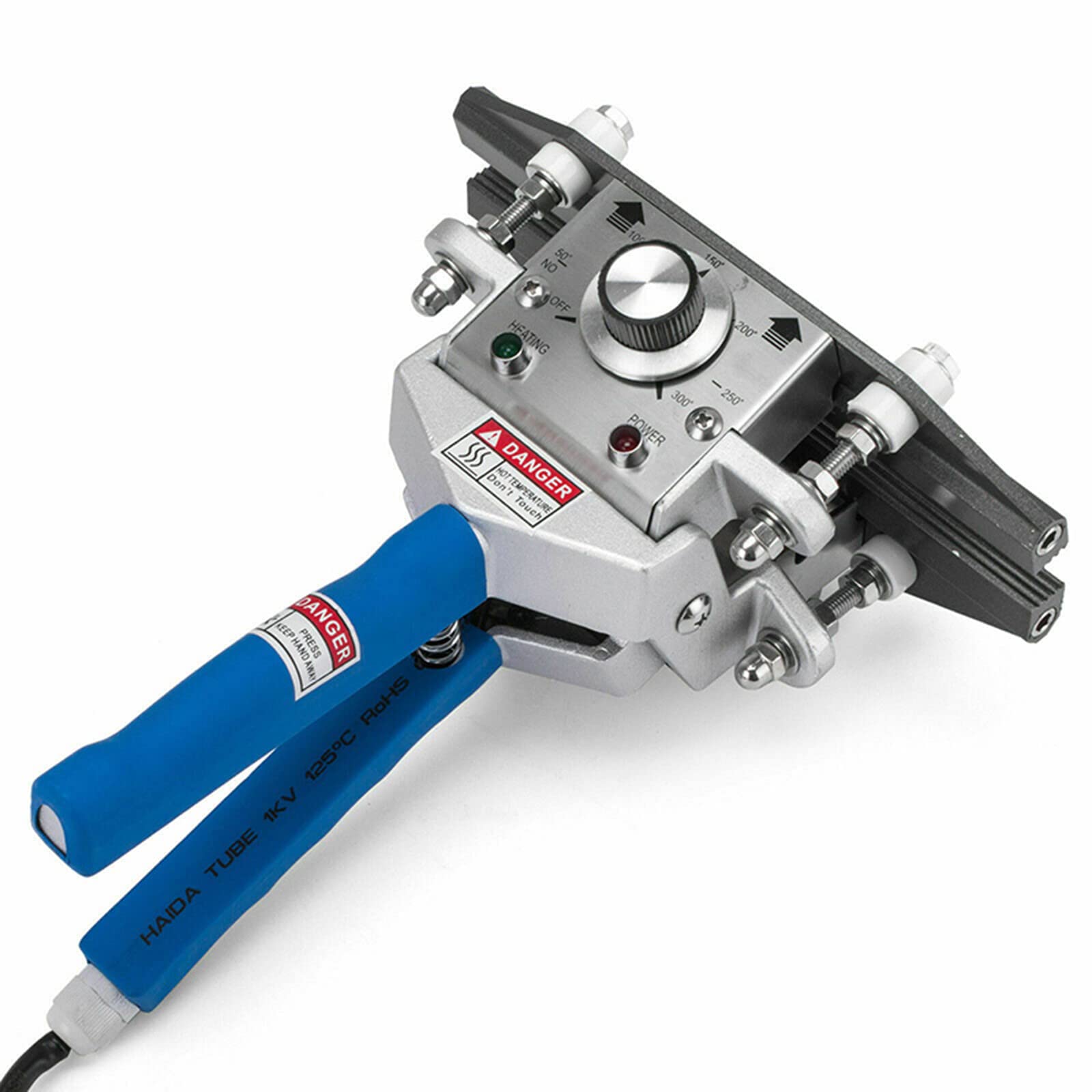 IUokLU Portable Hand Held Heat Crimper Sealer, Commercial Sealing Machine, 10Mm Seal Width, 0-300℃ Temperature Control-300mm