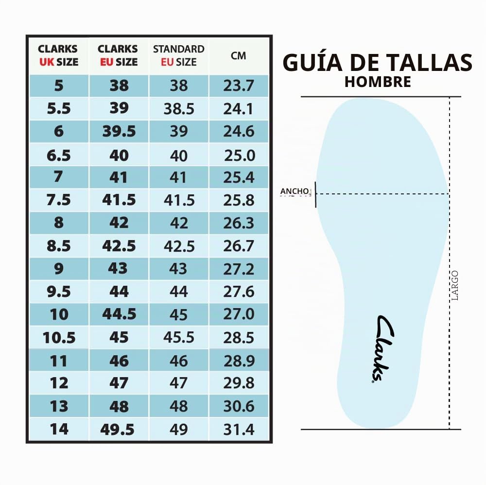 Clarks Corbata Lehman OxfordHombre