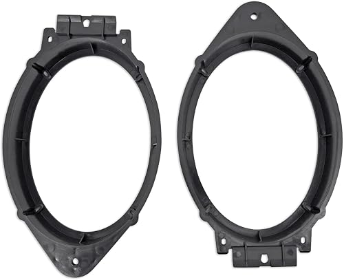 Metra 82-3004 2014 6X9" Speaker Adapter for Select GM Trucks,Black