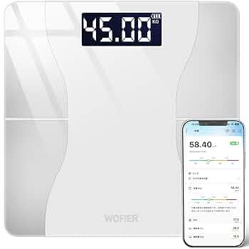 Amazon.co.jp: 【2024新登場】 体組成計 体重計 スマホ連動