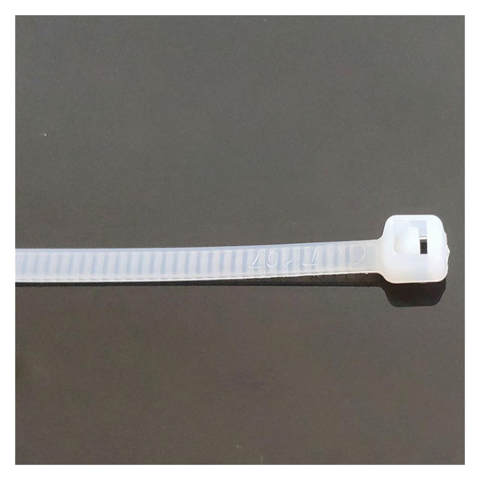 Derencias pesadas con tirolina, Bridas for cables, surtido de bridas for cables, autobloqueantes, 100 piezas(White,4 300mm)