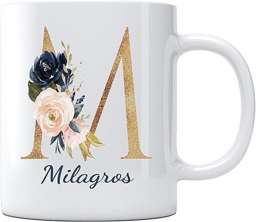 Taza de café con nombre Milagros para el Día de la Madre, regalo para el Día de la Madre de mejor amiga mudanza, graduación, universidad, regalos