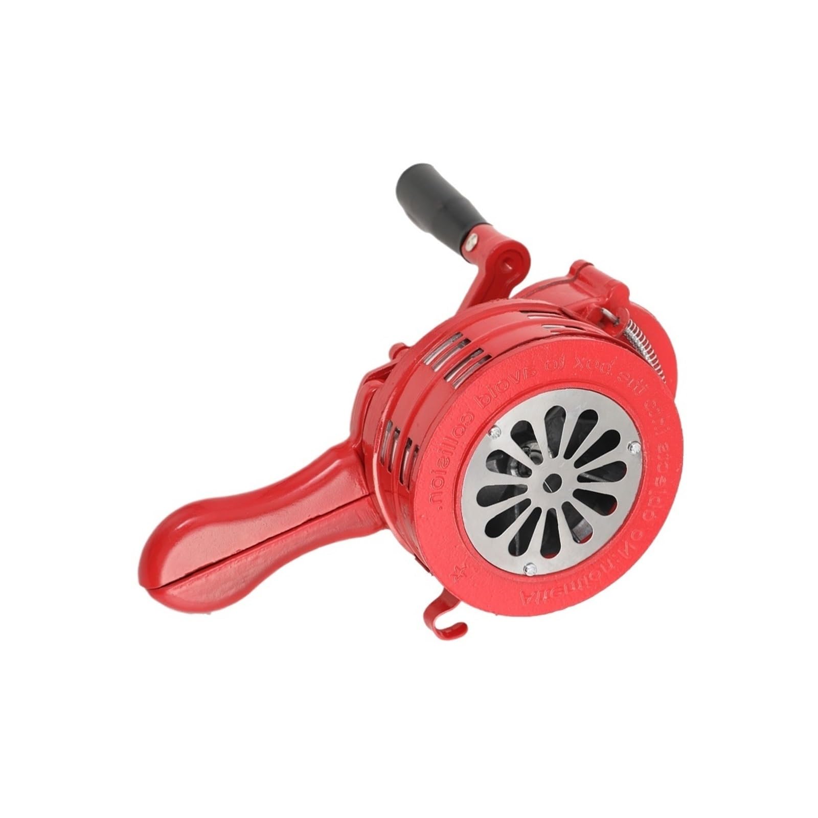 Picadora de Carne Manual, Manivela Sirena bocina 110dB Manual portátil Alarma de Seguridad antiaéreo Multicolor Deportivo(Lk-100b Green)
