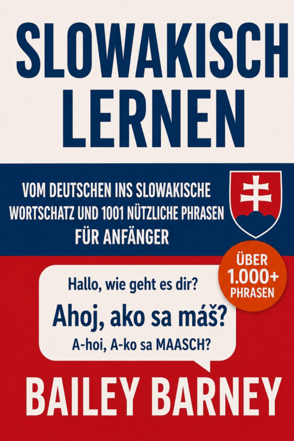 Slowakisch lernen für Anfänger: Wortschatz und 1001 nützliche Phrasen vom Deutschen ins Slowakische