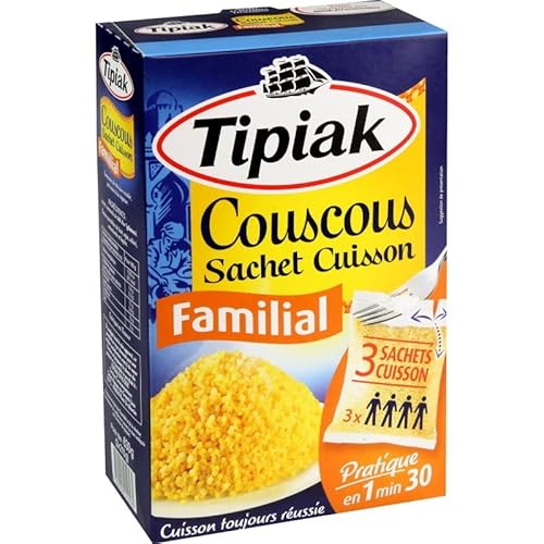TIPIAK - Couscous Familial (3X210G) 630G - le Lot De 4