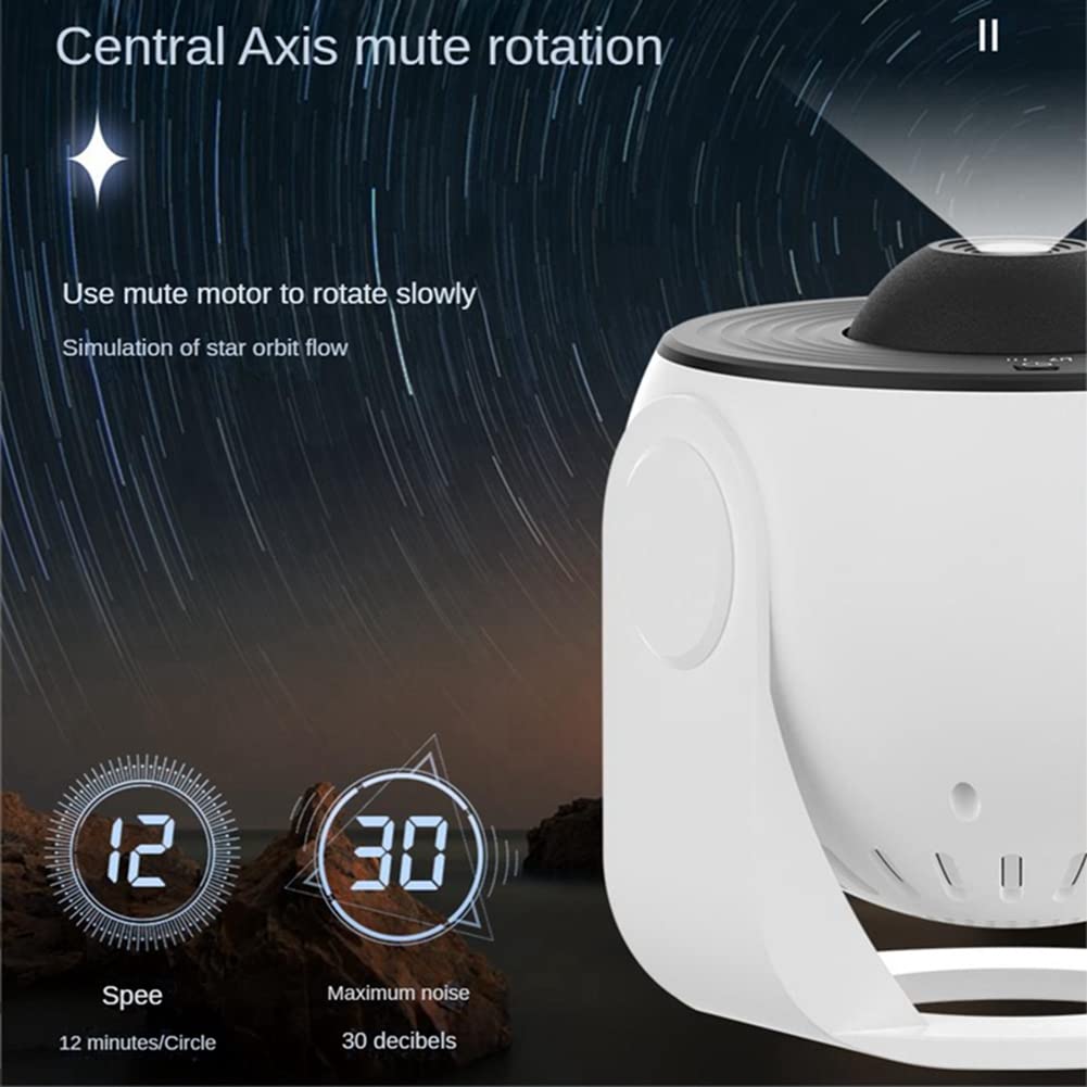 Proiettore Galaxy, Proiettore Stellare Luce Notturna Stellare con Solare Costellazione Soffitto Camera da Letto per Bambini per Adulti