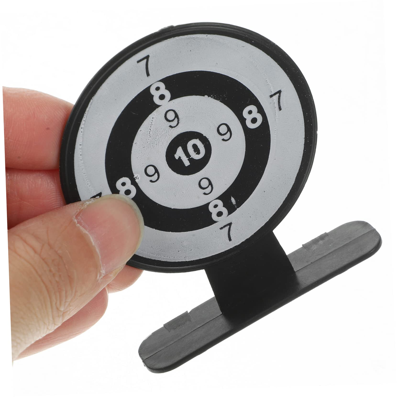 HEMOTON Easily Installable Board Target 10pcs Plastic Toys Outdoor Boys and Girls Family Party Game Accessory