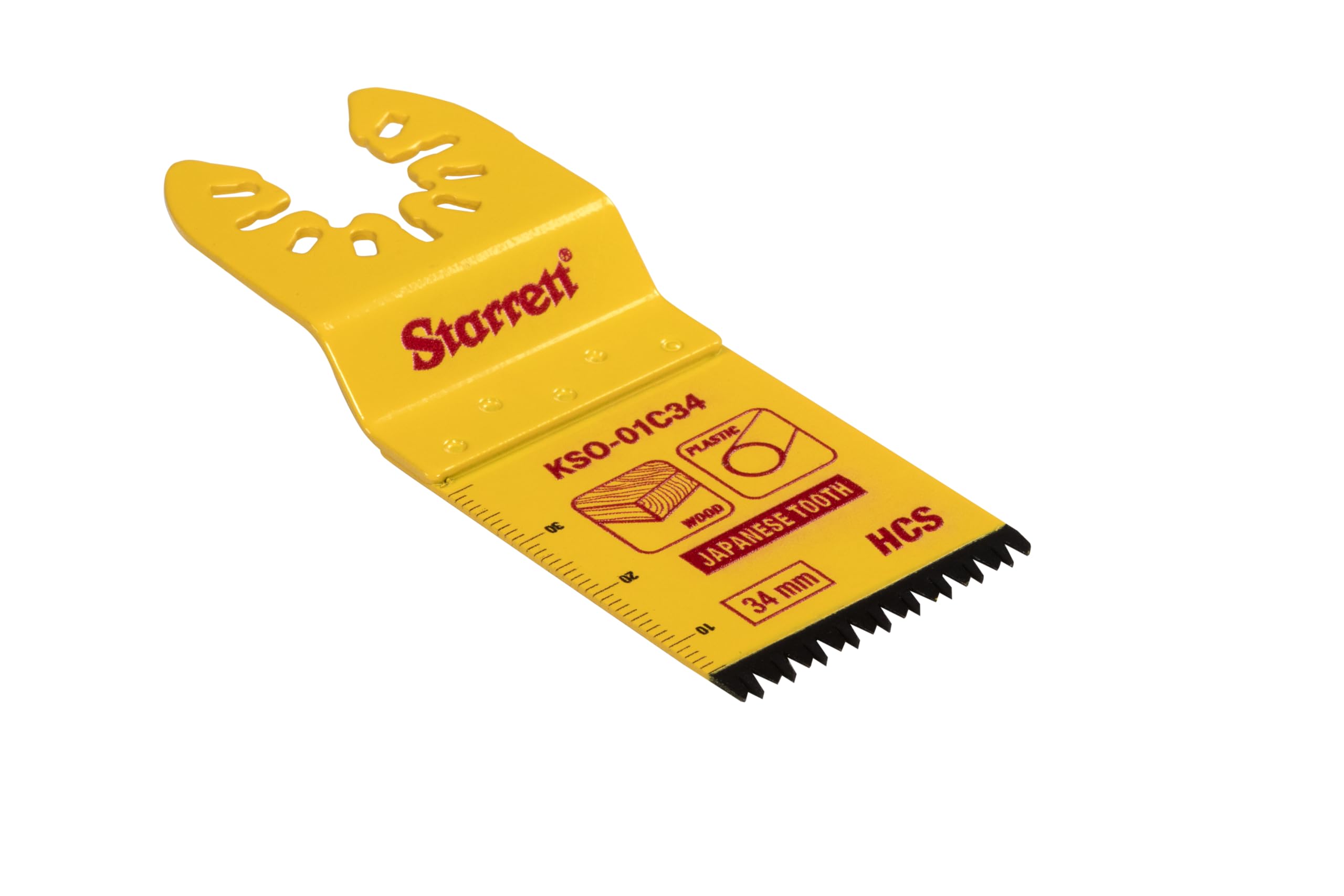Starrett Carbon Steel Oscillating Multi-Tool Blade 34mm - Japanese Teeth
