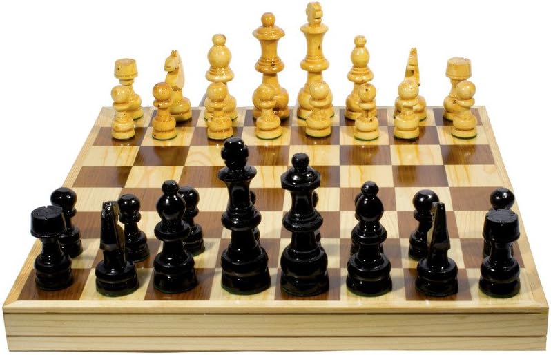 Sofia's Findings Chess Set - Handcrafted | 17 Inch Board