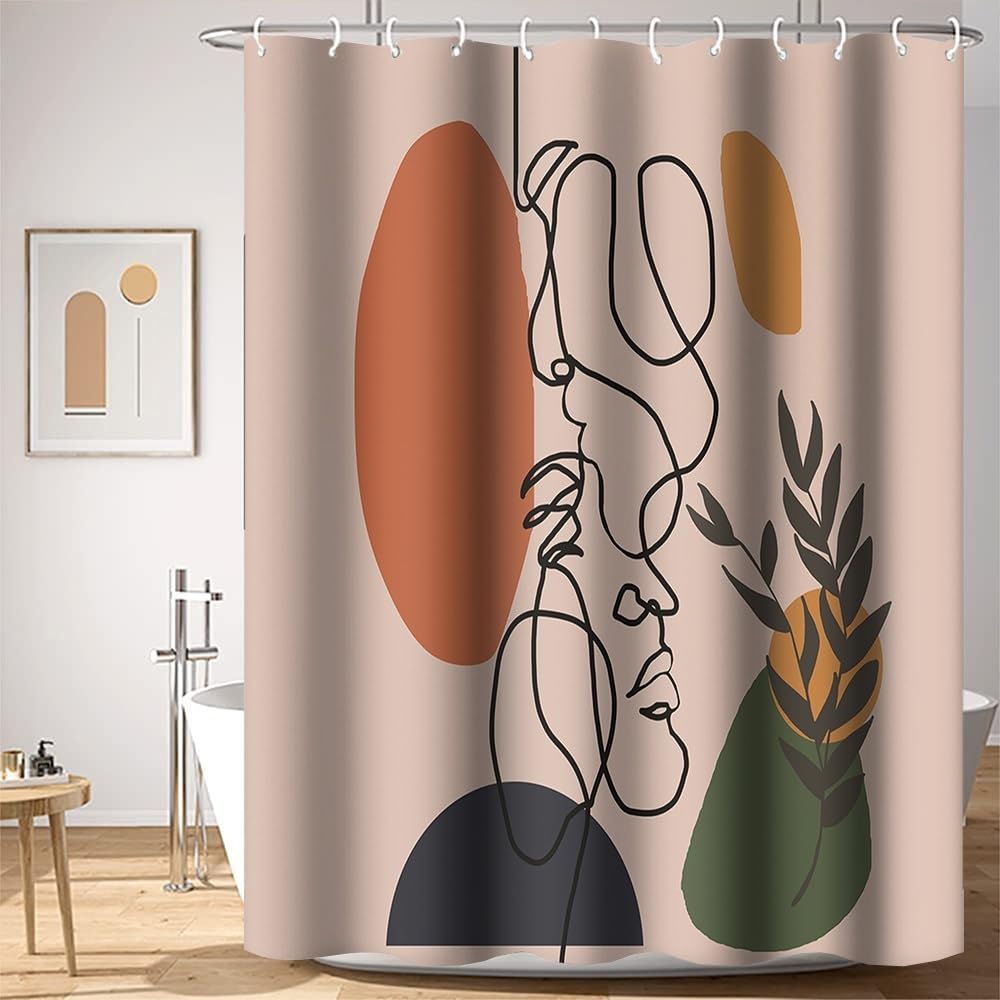 Uiiooazy Abstract Women Shower Curtain - Image 3