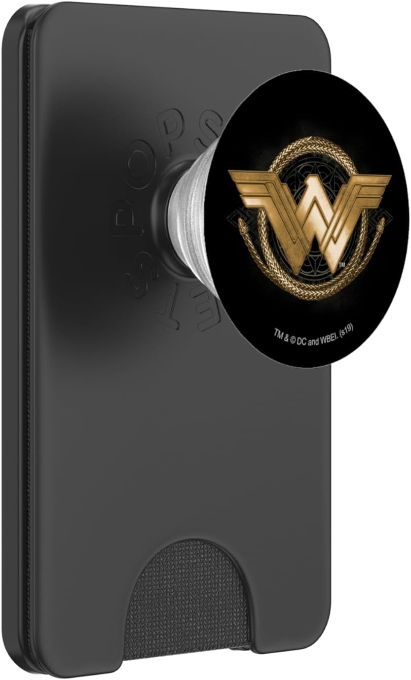 Wonder Woman Movie Golden Lasso Logo PopSockets PopWallet for MagSafe