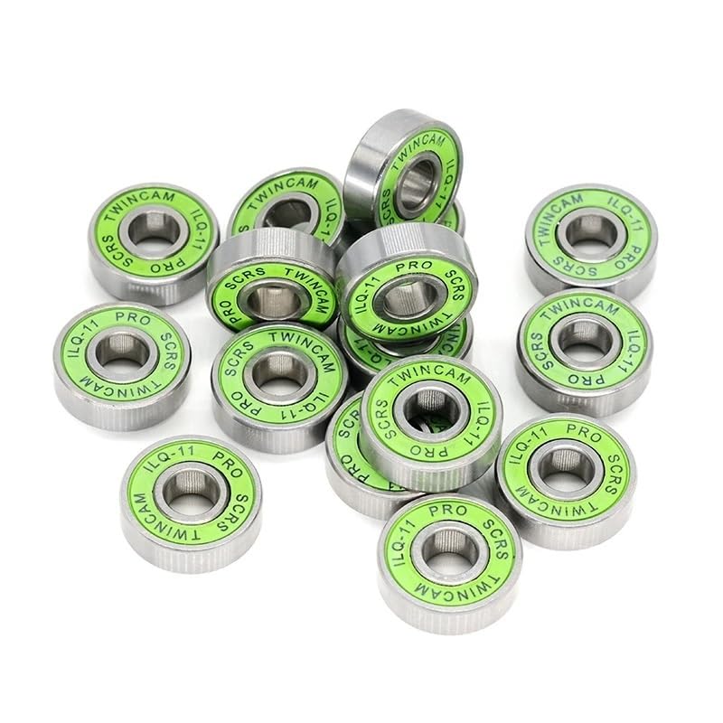 8Pcs ILQ-11 Speed Inline Skate Wheel Bearing Skate Scooter Smooth Skate Scooter Bearing