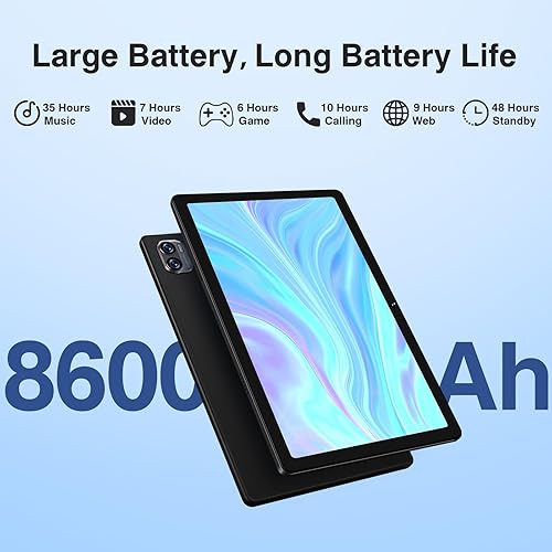 Miniatura 5 de Tablet Android 13 2K Screen Tablet de 10.36 pulgadas, tableta de 16 GB de RAM + 256 GB de ROM + TF 1 TB  2000 x 1200 píxeles  5G WiFi  8600 mAh  5