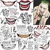 ✅【1000+ Mode Tattoo Design】- In Unserem Shop Haben Wir Viele Schönheit Realistisch Wasserfeste Tattoos Kits Set Mit Wunderschönen Designs Temp Tattoos Aufkleber! Sie Können Diese Gefälschten Tattoos-sets Auf Körper Arm Oberschenkel Beine Schulter Handgelenk Klein Hände Brust Gesicht Fuß Hals Unterarm Taille Knöchel Rücken Schaft Kleben. Geeignet, Partygeschenke, Halloween Tatoos, Club, Strand, Festival Must Haves, Anime, Kindertag, Feiertage, Feste, Halloween Make UP.