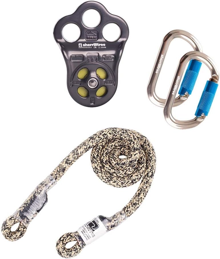 R&L SUPPLY DMM HITCH CLIMBER PULLEY KIT W/ 10MM NOTCH WRAP