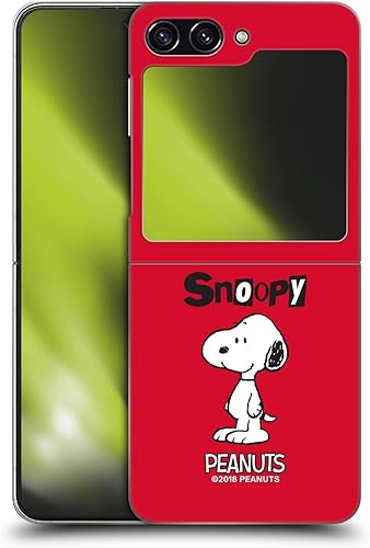 Head Case Designs Carcasa rígida con licencia oficial de Peanuts Snoopy Characters compatible con Samsung Galaxy Z Flip5