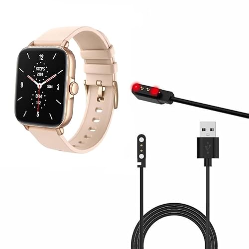 Compatible con el cargador DXPICR Smartwatch de DXPICR, cargador de repuesto de cable de carga USB magnético para reloj inteligente MVEFOIT Wwzzey